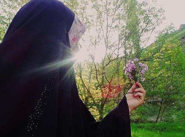 عکس دخترونه حجاب دار