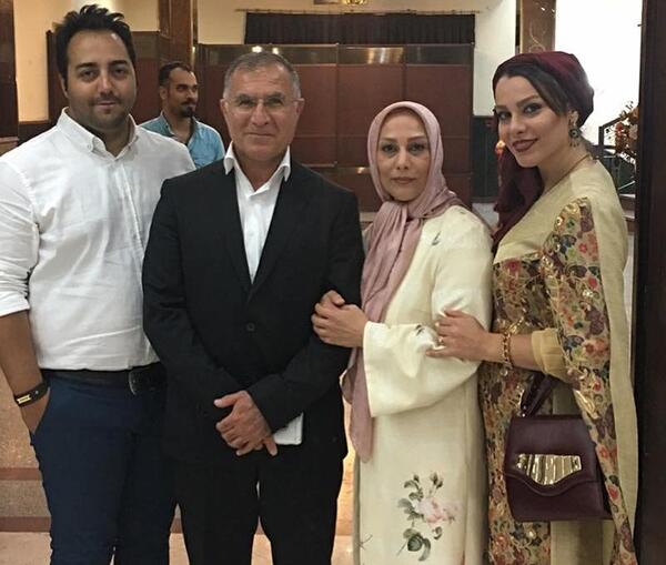 عکس خانوادگی مجید جلالی