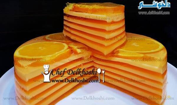 عکس ژله چند طبقه