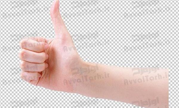 عکس لایک با دست