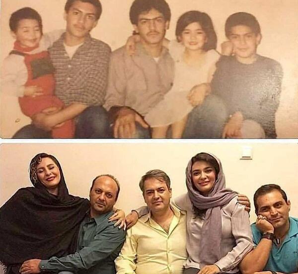 عکس خانوادگی لیندا کیانی