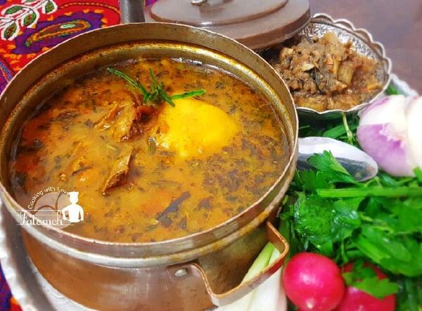 عکس آبگوشت زیره