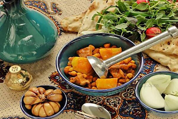 عکس آبگوشت زیره
