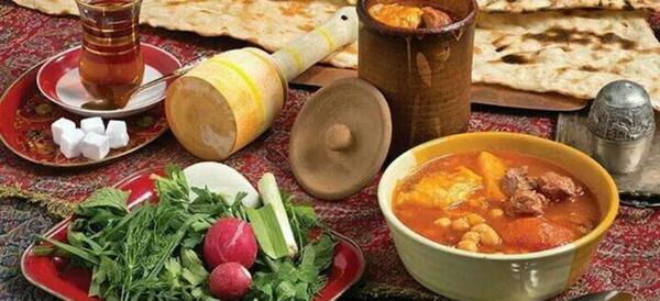 عکس آبگوشت زیره