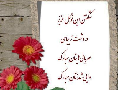 عکس نوشته واسه دایی