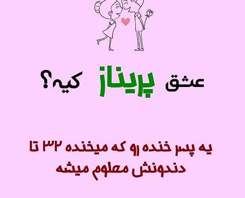 عکس نوشته پریناز دوستت دارم