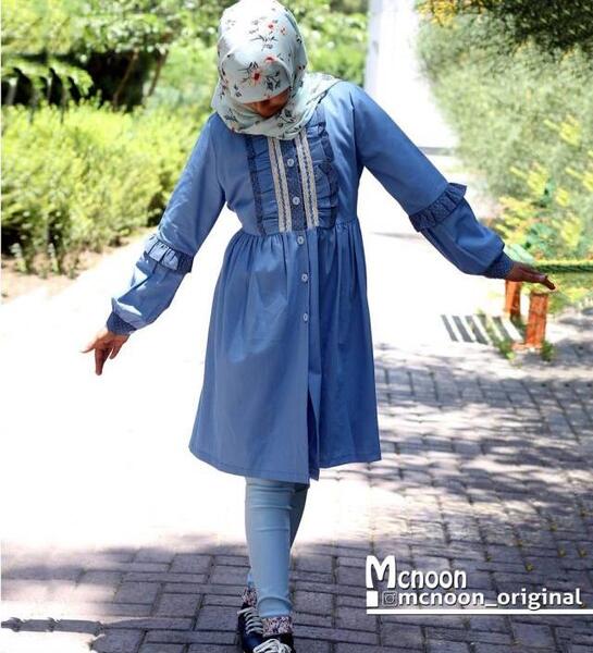 عکس مدل مانتو جدید دخترانه نوجوان سال ۱۴۰۳