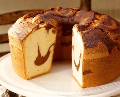 عکس کیک ساده خانگی