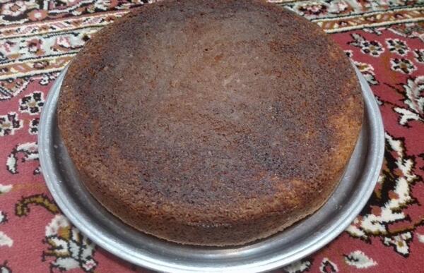 عکس کیک ساده خانگی