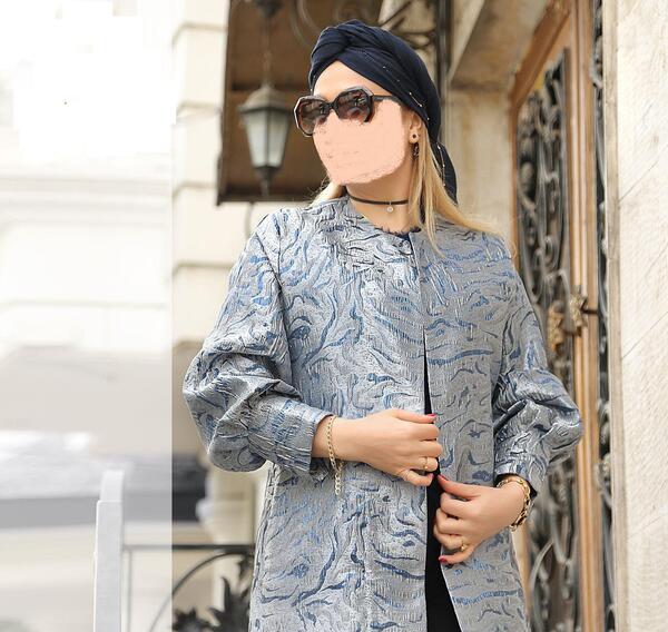 عکس مدلهای جدید مانتو ژاکارد