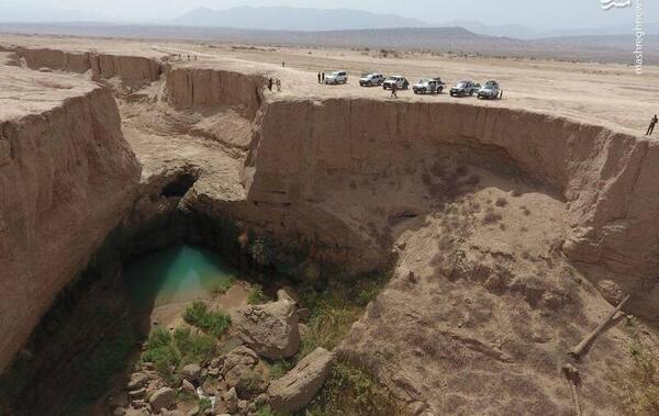 عکس هوایی روستای کشیت