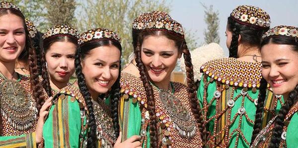 عکس زیباترین دختر ترکمن صحرا