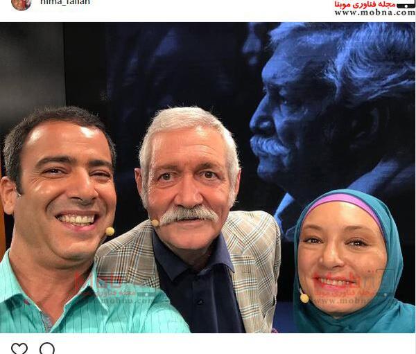 عکس آتش تقی پور و همسرش