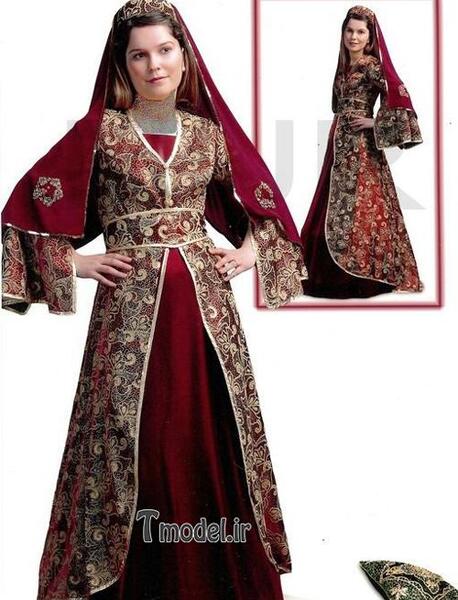 عکس لباس مجلسی شیک آذری