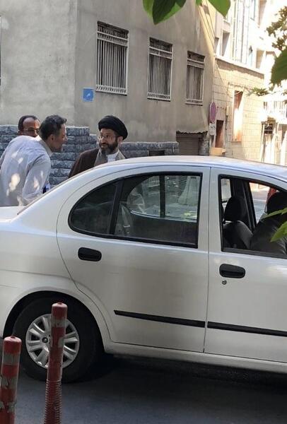 عکس ماشین ضد گلوله خامنه ای