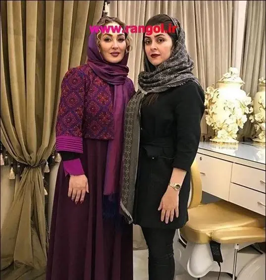 عکس مانتو جدید الهام حمیدی