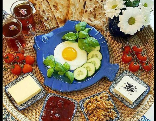 عکس ایده برای صبحانه عاشقانه