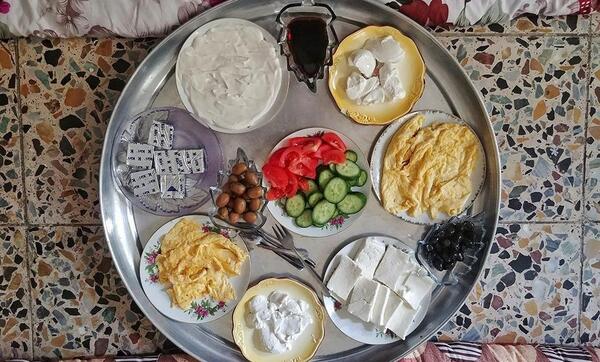 عکس ایده برای صبحانه عاشقانه