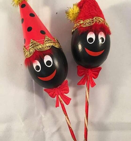 عکس کاردستی حاجی فیروز با مقوا