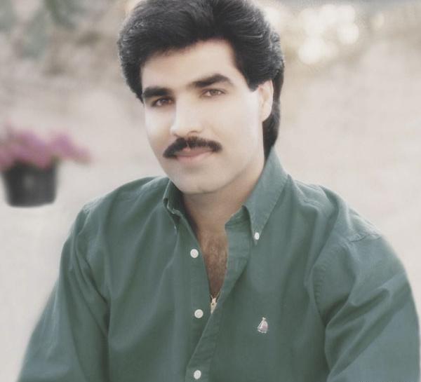عکس امید خواننده با همسرش