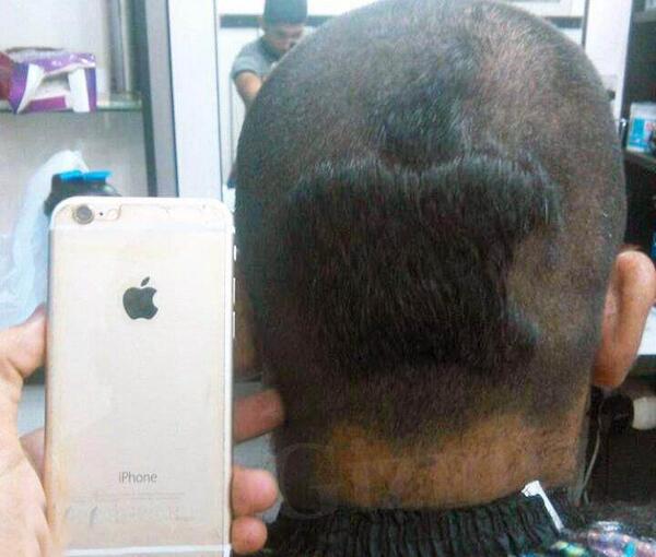 عکس طنز آرایشگری
