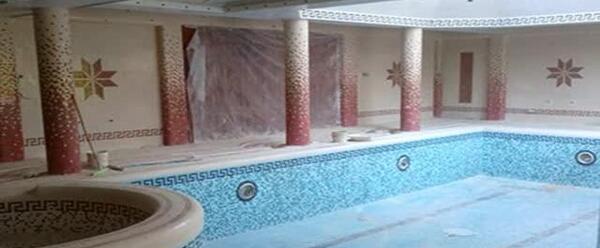 عکس رونالدو در استخر