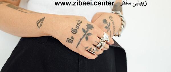 عکس تاتو جام شراب