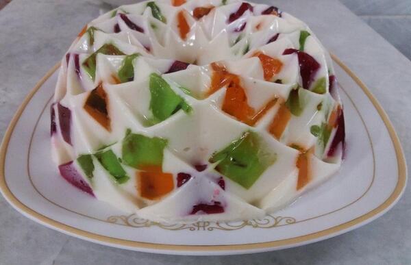 عکس ژله خرده شیشه