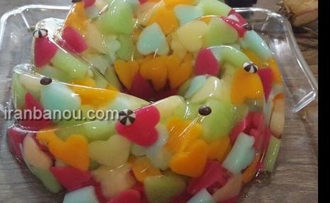 عکس ژله خرده شیشه