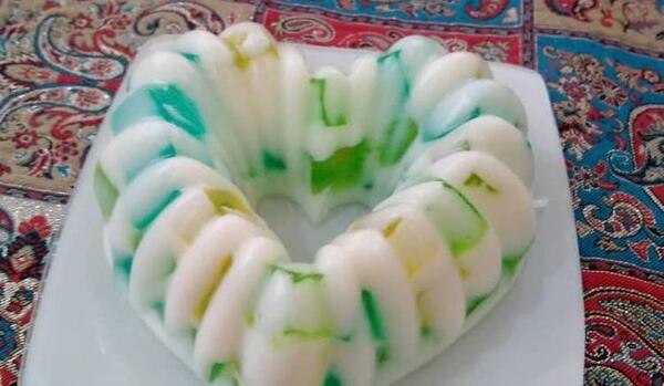 عکس ژله خرده شیشه