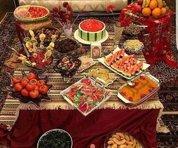 عکس ایده شب یلدا لاکچری
