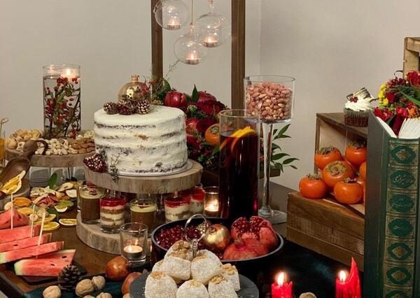 عکس ایده شب یلدا لاکچری