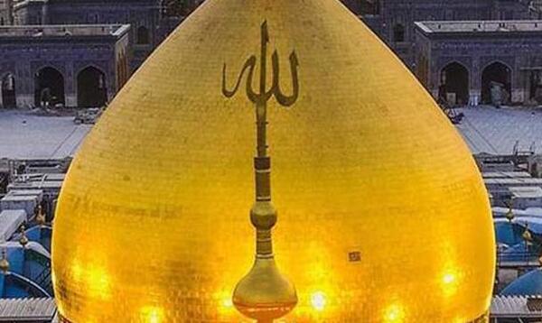 عکس گنبد امام علی