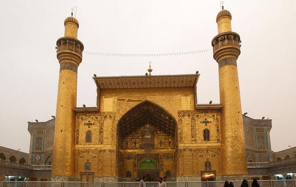 عکس گنبد امام علی