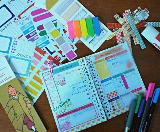 عکس دفتر برنامه ریزی ایده ای برای زندگی