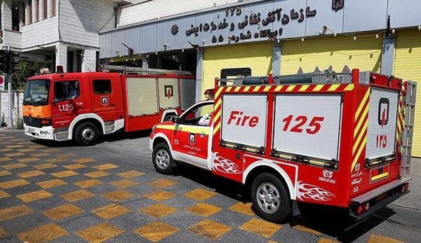عکس عملیات آتش نشانی