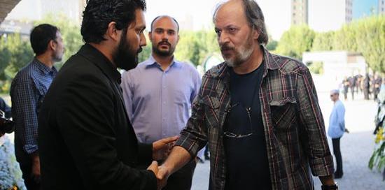 عکس های مراسم فوت پدر حامد بهداد
