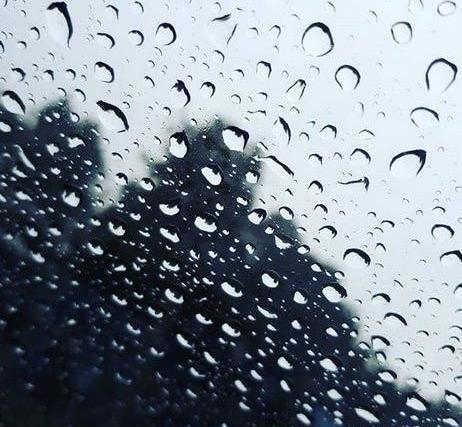 عکس باران غم