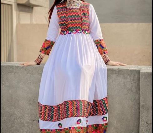 عکس لباس مجلسی دخترانه افغانی