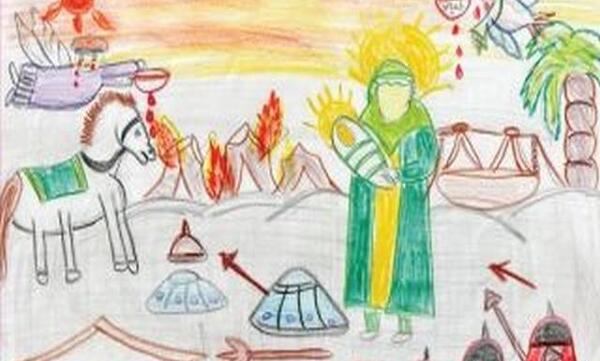آموزش عکس امام حسین
