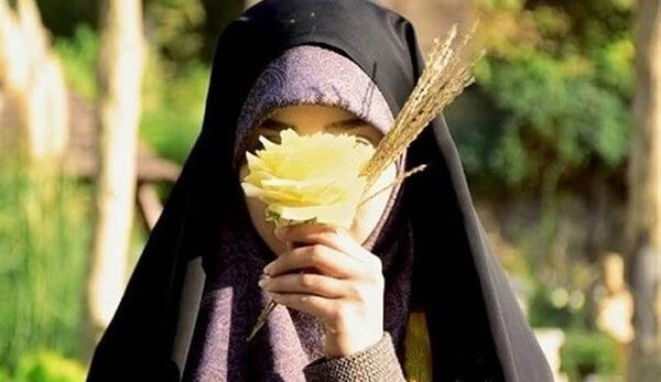 عکس بهاری دختر چادری