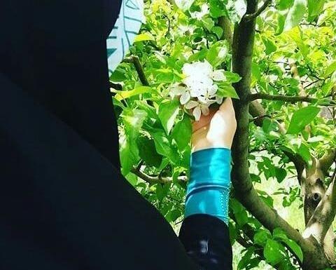 عکس بهاری دختر چادری