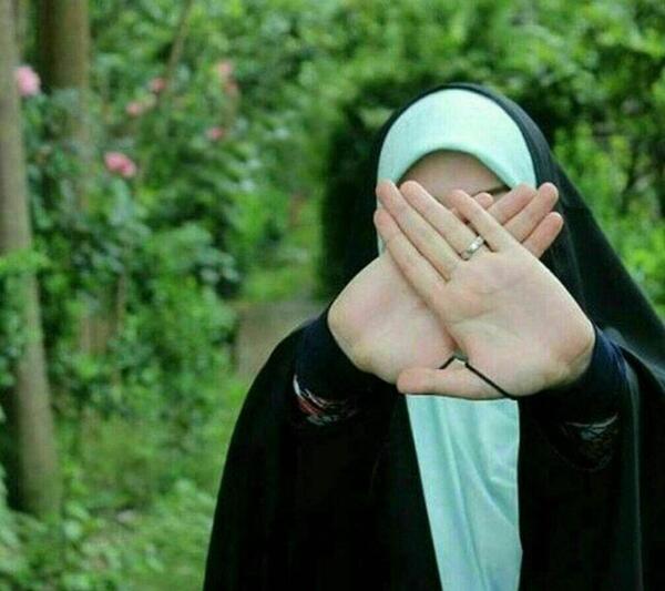 عکس بهاری دختر چادری