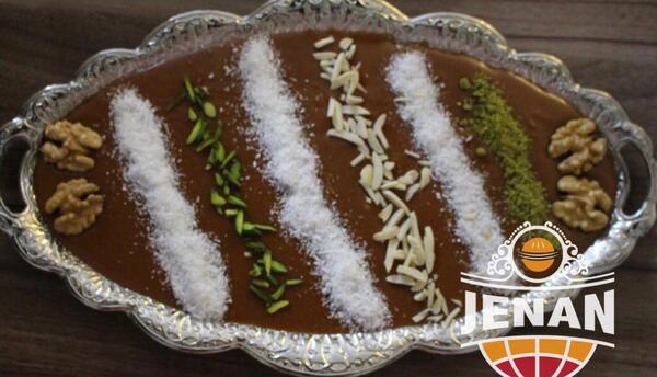 عکس حلوا نشاسته