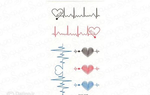 عکس ضربان قلب عاشق