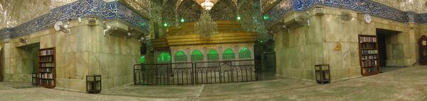 عکس پانوراما ضریح امام حسین