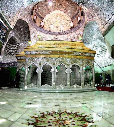 عکس پانوراما ضریح امام حسین