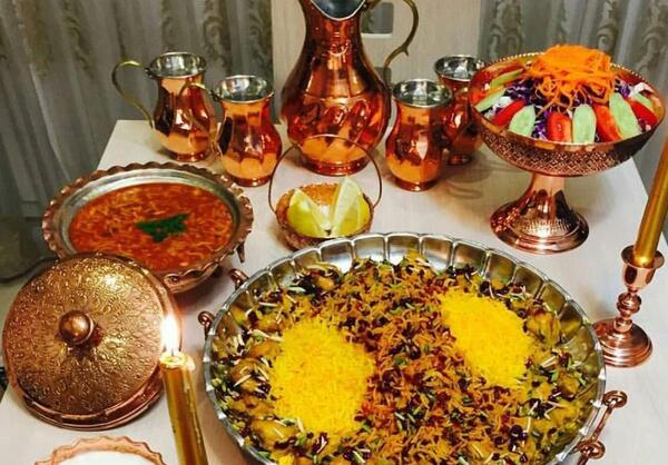عکس ظروف مسی تقلبی