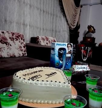 عکس نوشته دایی محمد تولدت مبارک