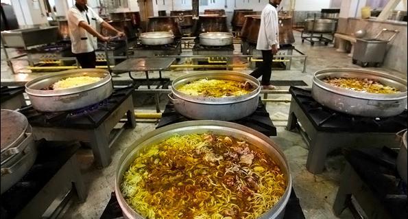 عکس غذای حرم امام رضا